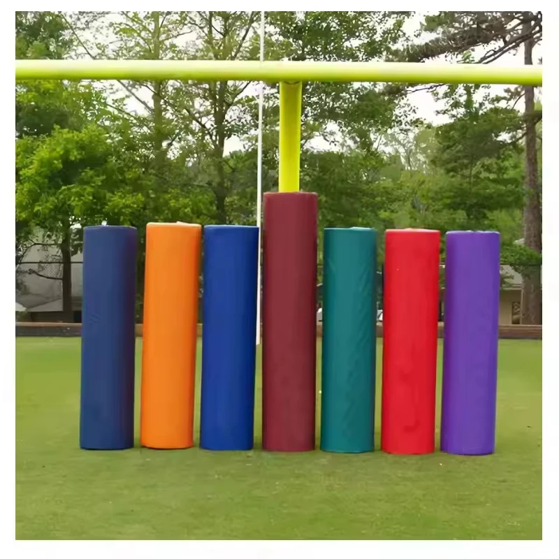 

Square Basketball Pole Padding Support Post Pads EPE+PVC Material Outdoor Use Customizable Size Safety Training Equipmentpromote