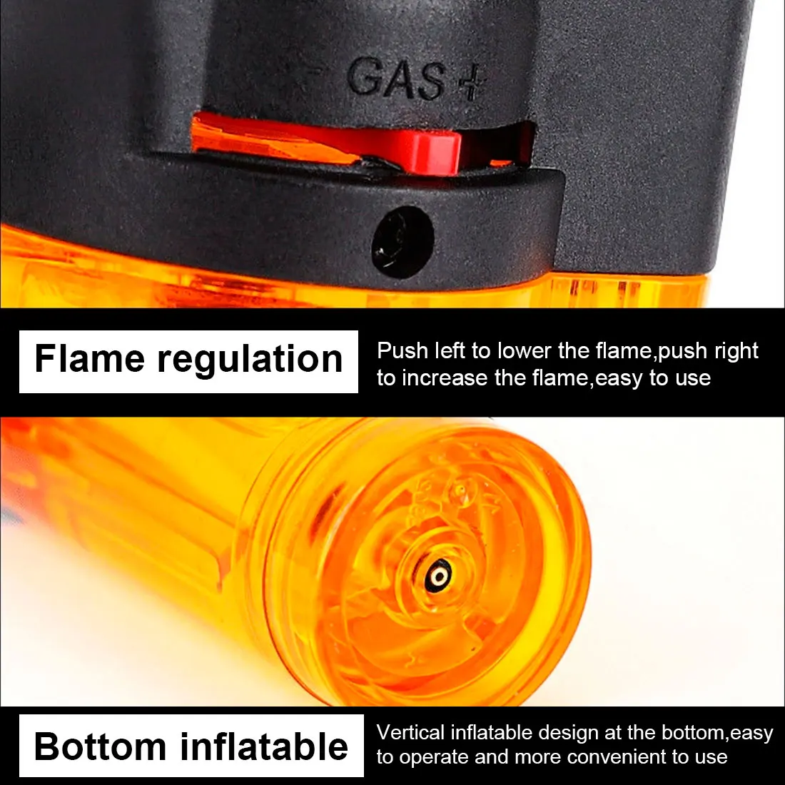 Lighter High jet Flame Butane Gas Lighter torch Refillable Adjustable Butane Jet Lighters powerful turbo lighter Portable Tool