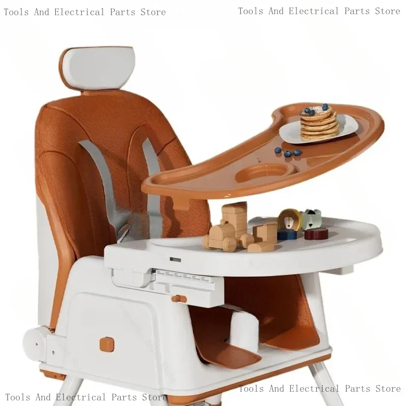 

Бытовой многофункциональный портативный складной высокий стол с откидной спинкой, устойчивый к падению, обучение сидению и еде