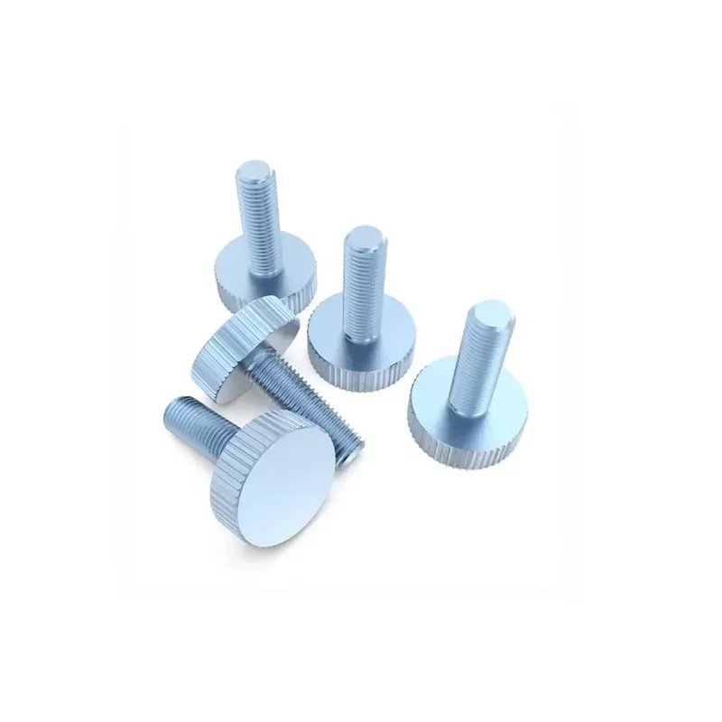 

Single Layer Hand Twisted Knurled Screw Galvanized Flat Head Twisted Screw M3 to M10