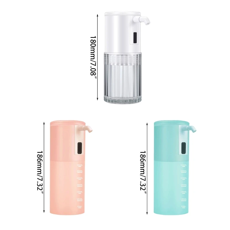 Rechargeable Mouthwashes Dispenser 800ml Wall Mounted Dispenser for Adult Kids