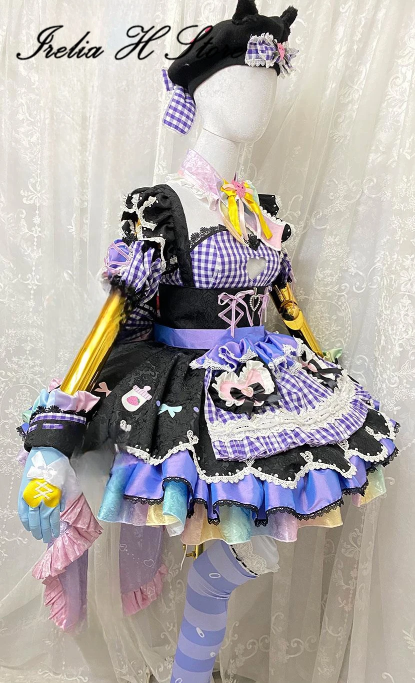 Irelia H Store  custom made/size Riamu Yumemi Cosplay Costume Gorgeous dress female image 4