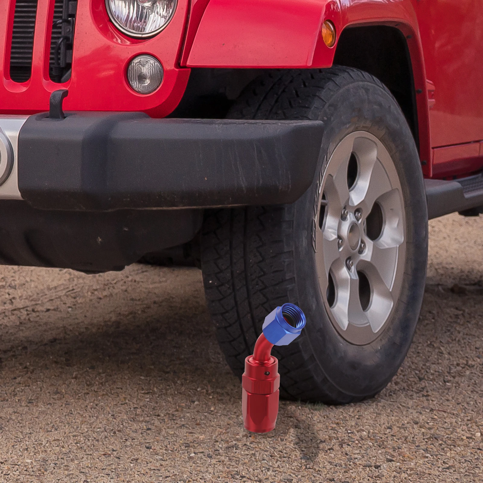 

Aluminum Alloy Fuel End An6 45 Degree Oil Fuel Line Adapter Automotive Modification Vehicle Oil Connector Car Auto Parts Gas
