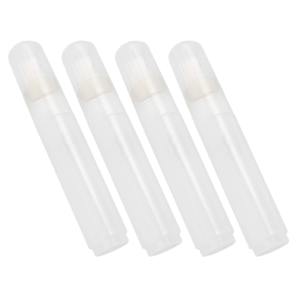 

4pcs Marker Accessories Empty Markers Paper Transparent Plastic Fillable Paint Refillable Pens Crafts Pen Blanks School Supplies