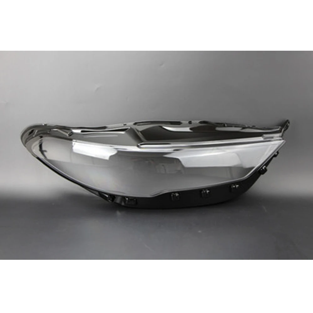 Para ford mondeo 2017 2018 2019 2020 frente farol capa transparente abajures lâmpada escudo máscaras farol sombra lente plexiglass