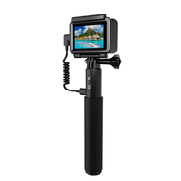 Camera Charging Grip 4800Mah Rechargeable Camera Grip Selfie Stick For SJCAM/Gopro/DJI Osmo Action 5/4/3