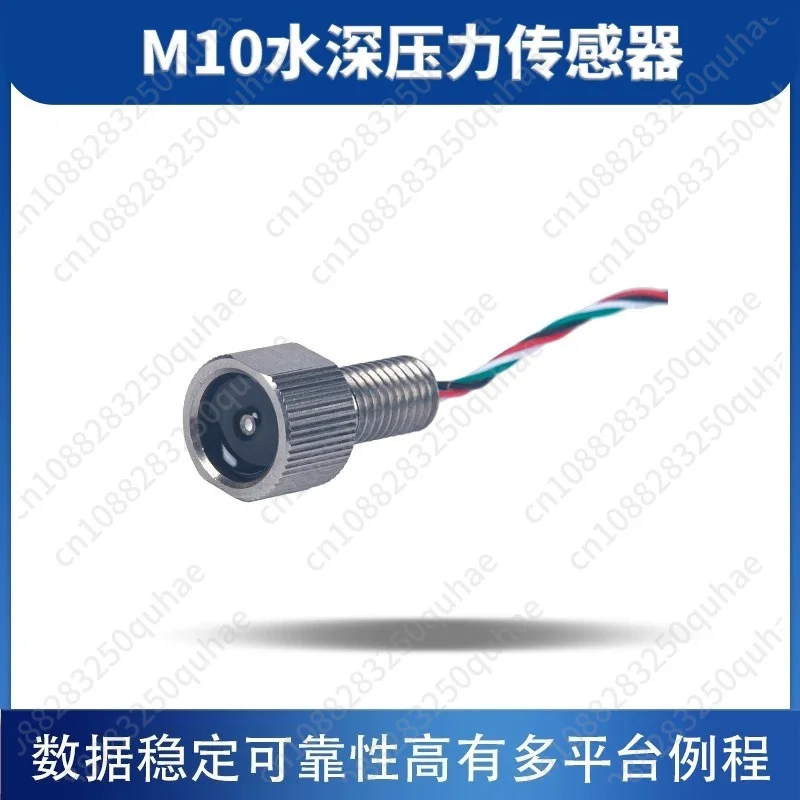 M10 Water Pressure & Depth Sensor, High Accuracy Sensor with Temperature Detection for ROV