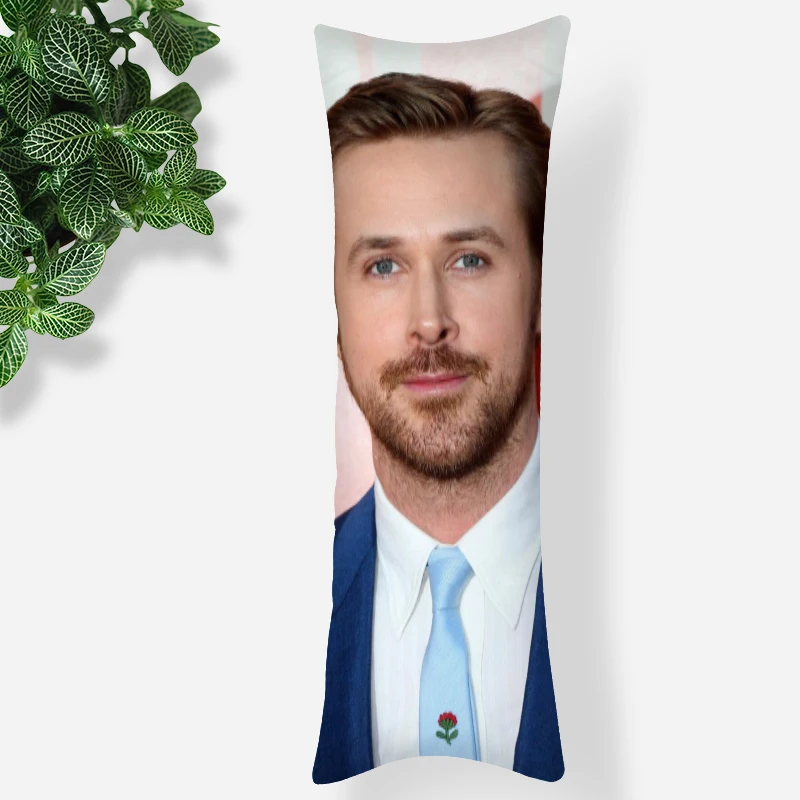 Ryan Gosling federa lunga federa per cuscino solo federa per cuscino regalo di compleanno personalizzato WJY12.14