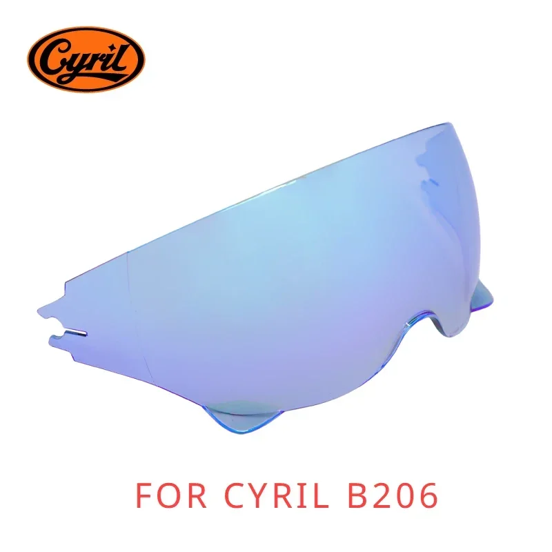 Helmet Lens for CYRIL B206 Helmet Glasses Motorcycle Racing Helmet Visor