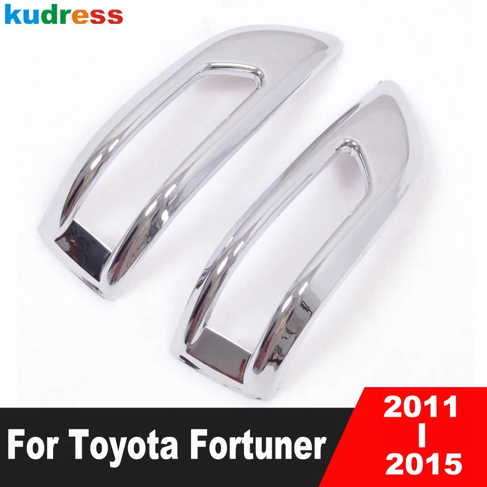 

Rearview Mirror Cover Trim For Toyota Fortuner 2011 2012 2013 2014 2015 Chrome Car Side Wing Mirrors Molding Strip Accessories