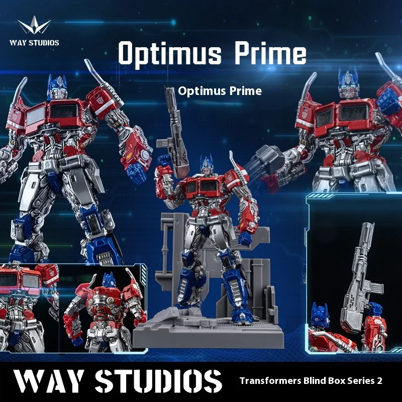 Waystudios Official Transformation OP Prime Action Figure Starscream Arcee Mega tron ต้องใช้เดสก์ท็อปตกแต่งของขวัญแฟน