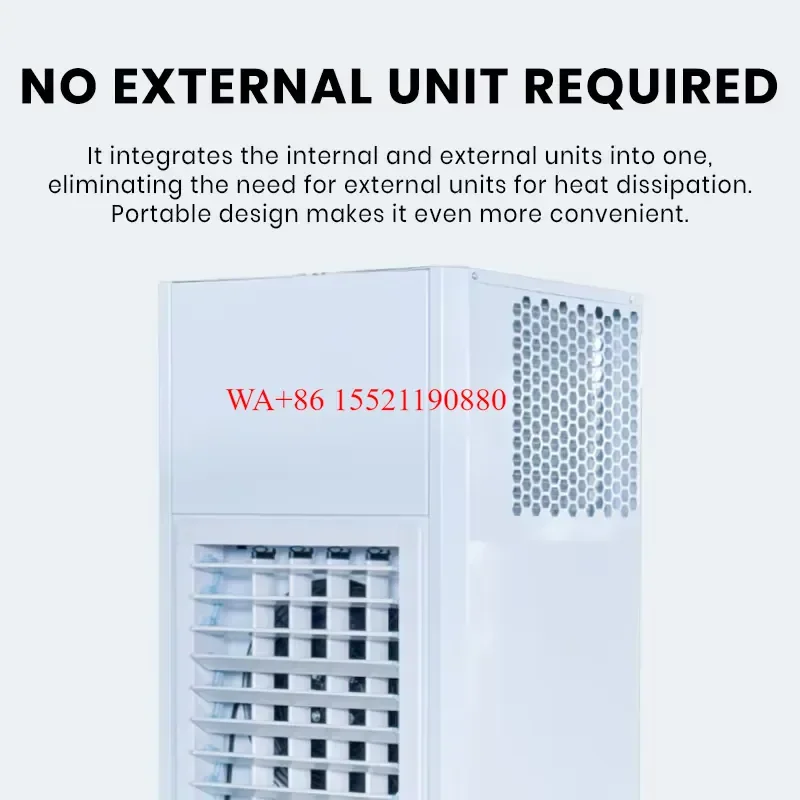 WMWMNU for 3HP Commercial Portable AC Industrial Mobile Aircon Cooling Unit Large Area Indoor Stand Alone Air Conditioner