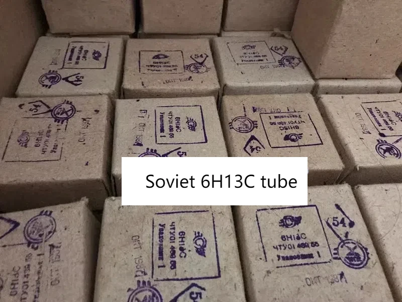 GHXAMP Original pour soviétique 6H13C amplificateur Tube mise à niveau Auido 6N13P 6N5P 6H5C 6080 6AS7 1 pièce