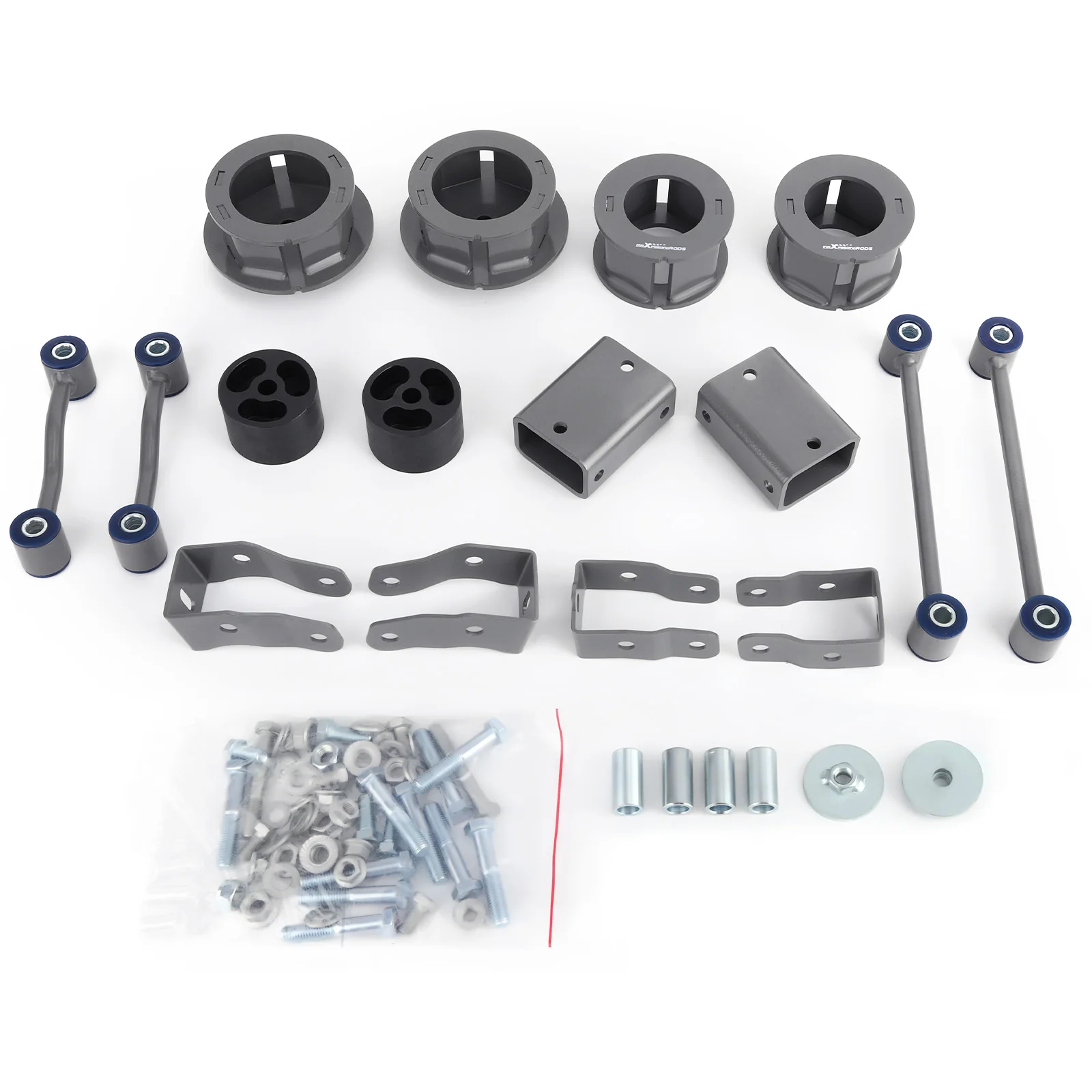

MaXpeedingrods 2.5" Lift Kit Shock Extensions + Spacers + Brackets for Jeep Wrangler JL 2018-2025