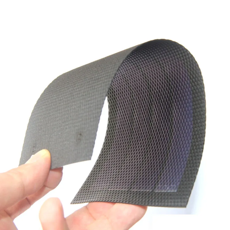 1W 6V Amorphous Silicon Thin Film Flexible Solar Panel Solar Cell Curling DIY Solar Panel