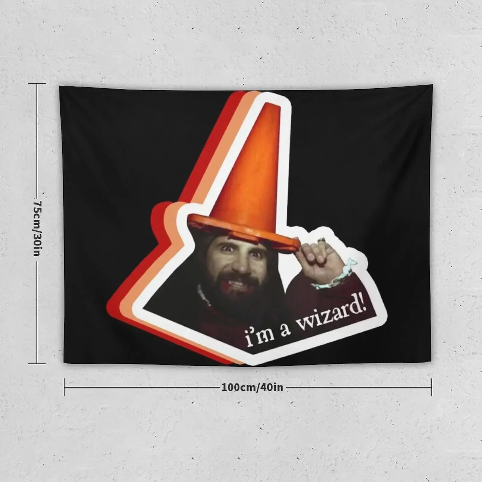 Behold! It's Nandor, the Relentless Wizard Shirt Tapestry Cute Decor Bed Room Decoration Tapestry