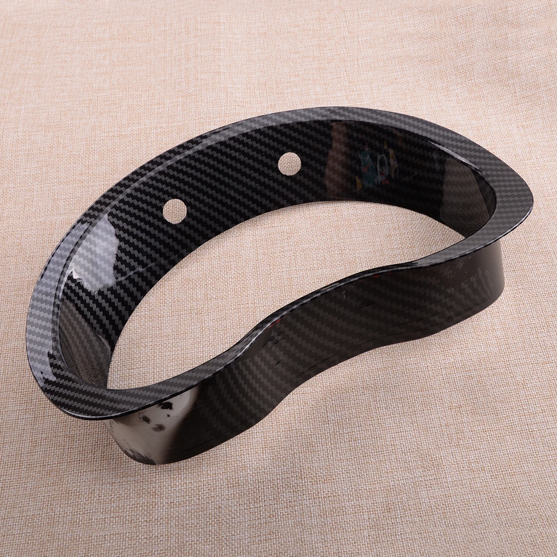 New Carbon Fiber Style Dashboard Instrument Meter Cover Trim Frame ABS Fit For Subaru WRX STI 2015 2016 2017 2018 2019 2020
