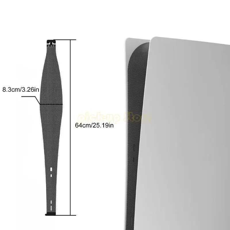 Q5wa Flexible Mesh Protector Net GamePad Scratchproof Skin Game Console Accessoires Host Middle Striangs Ventilation Net