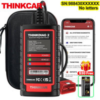 2025 THINKDIAG 2 Car OBD2 Scanner Bidirectional All System Diagnostic Tool CANFD ECU Coding