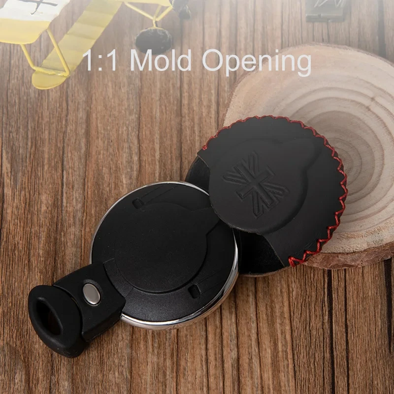 Car Key Cover Chain Set Leather Cowhide Hand Stitch Styling Accessories Decoration for MINI Cooper R55 R56 R57 R58 R59 R60 R61