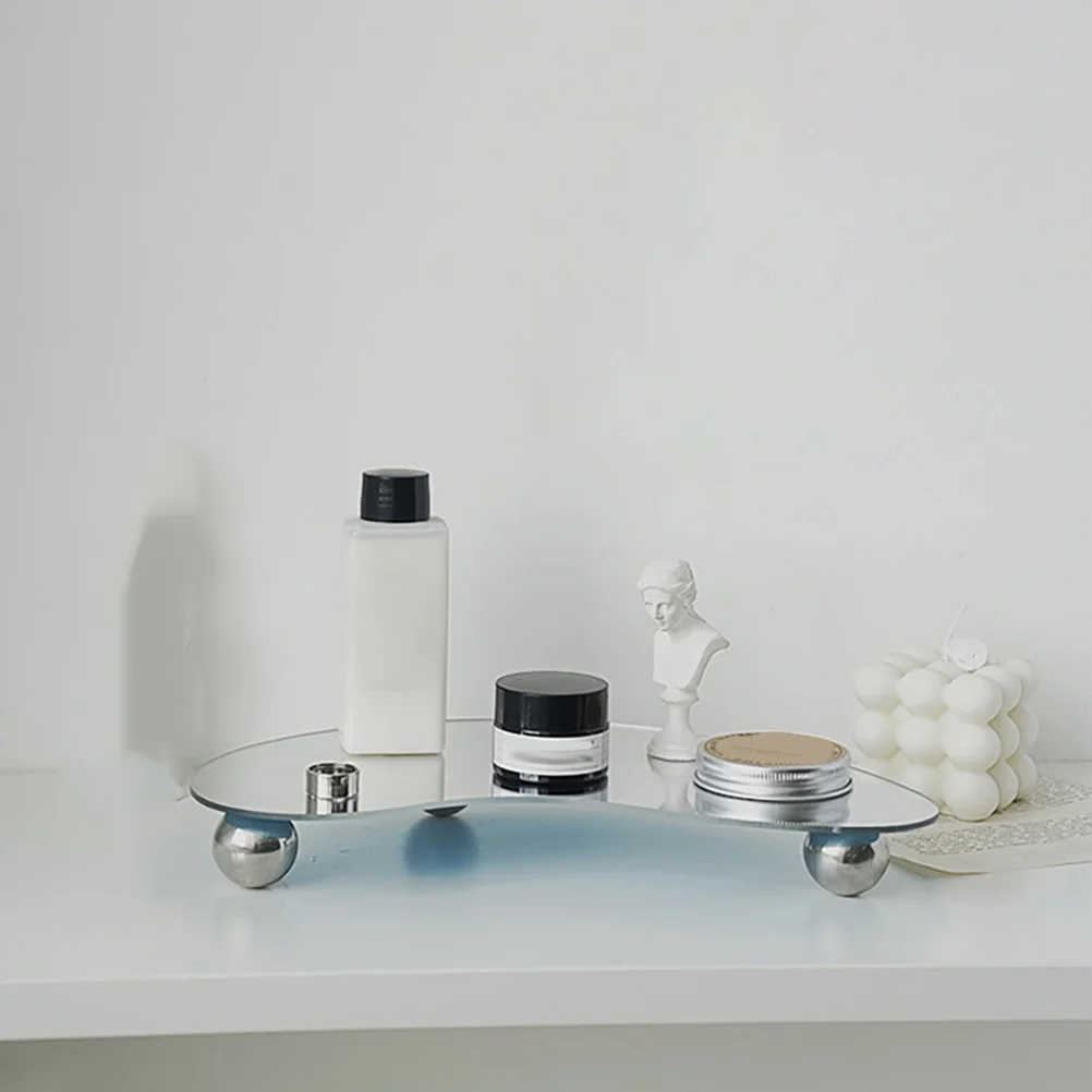 

1Pcs Acrylic Reflective Display Table Aromatherapy Ornaments Photography Prop Jewelry Cosmetics Small Product Photography Prop