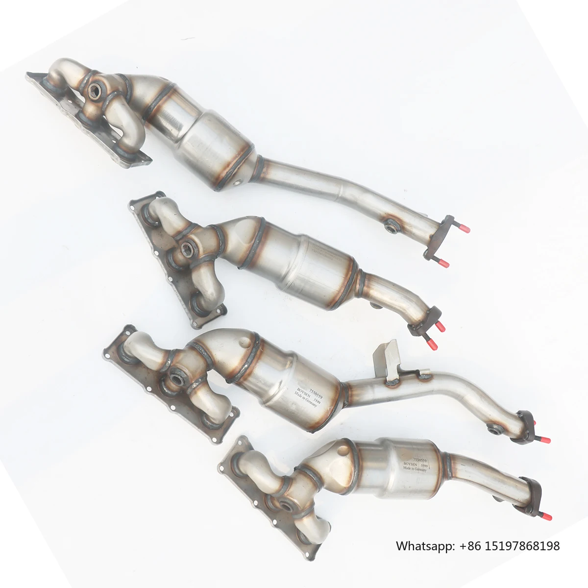 Factory Direct Sales Wholesale Price High-flow Exhaust System Parts Exhaust Manifold Catalytic Converter for BMW 530 E60 F18