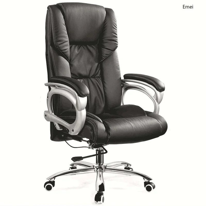 

Executive Chair Leather Reclining Lifting Revolving Thickened Sponge PU Leather Chair
