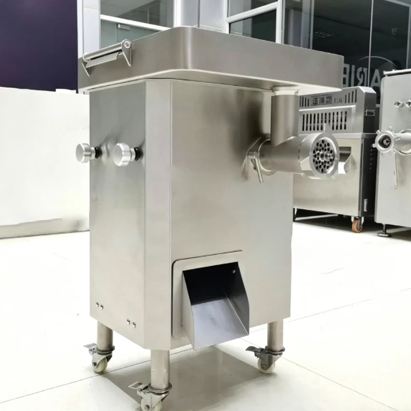 Multi-function Electric Meat Mincer 500kg/h Commercial Meat Slicer Grinder For Supermarket Meat Counter