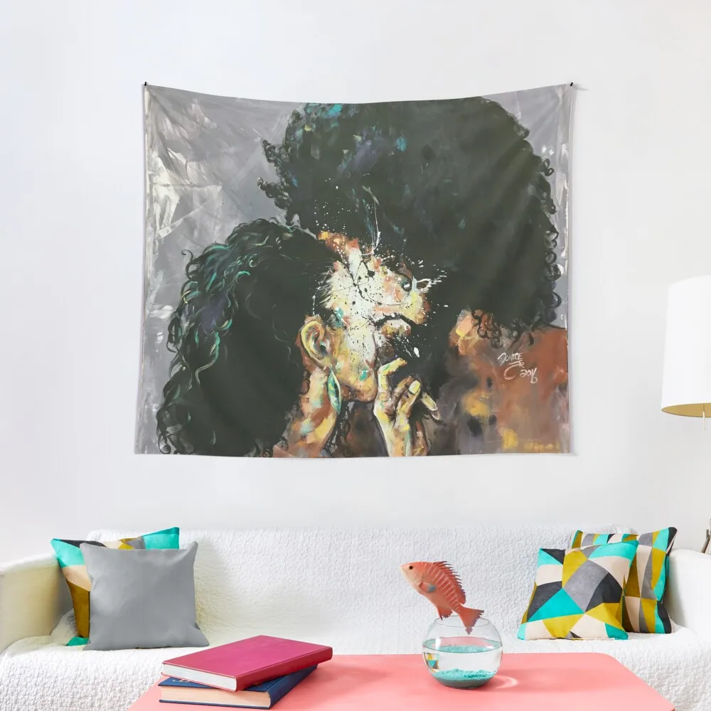 

Naturally Black Love I Tapestry Dorm Room Decor