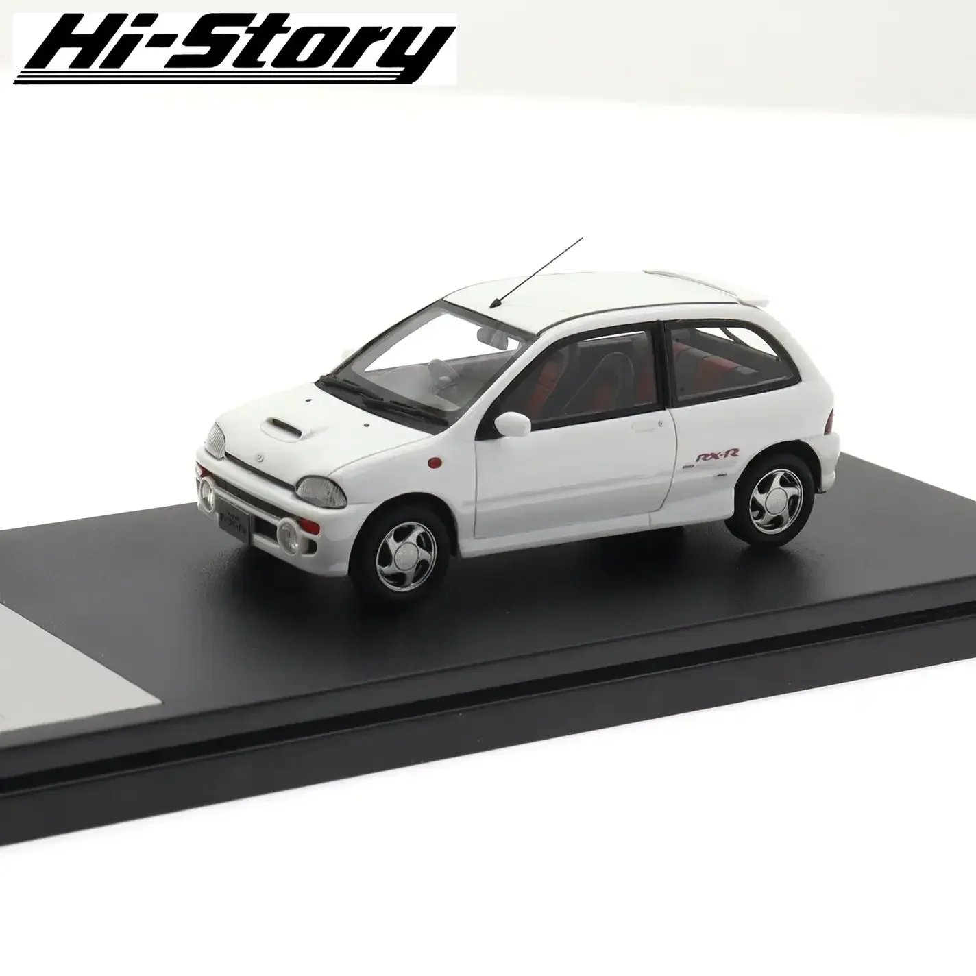 Hi-Story 1/43 Modello In Resina Auto Subaru Vivio RX-R 4WD 1992 J-43590 Alta Simulazione Da Collezione Display Modello di Veicolo Giocattolo Regalo Deco