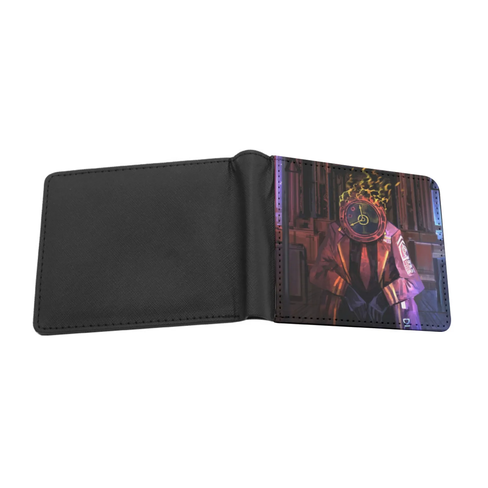 Dante Art Limbus Company Leather Men Wallets Credit Card Holder Purse Black Wallet Library Of Ruina Limbus Company Lobotomy