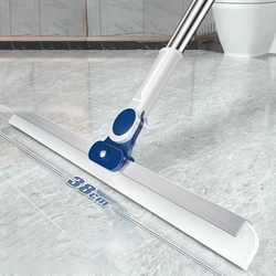 180 ° rotatable Silicone Scraper Broom multifunctional Wiper High Place Glass Wiper Floor Mop Household Bathroom Sweeping Water