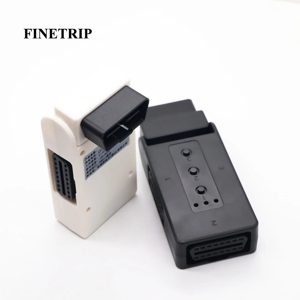 2023 new 3in1 16 Pin OBD2 Car Connector Plug Switch Male To 3 Female ELM327 Multi-function Plug Diagnostic Cables Tool Adapter