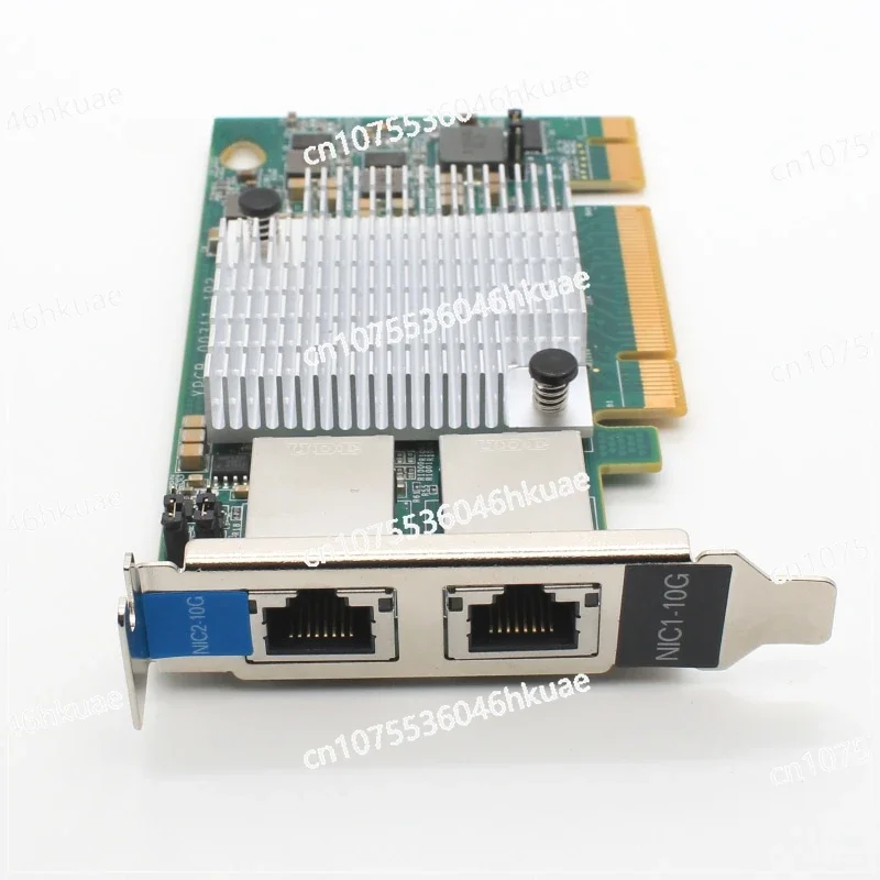 لـ INTEL X540-T2 I350-T4 PCI-E بطاقة إيثرنت مزدوجة المنفذ 10 جيجابت RJ45 Inspur 82576-T2 2023