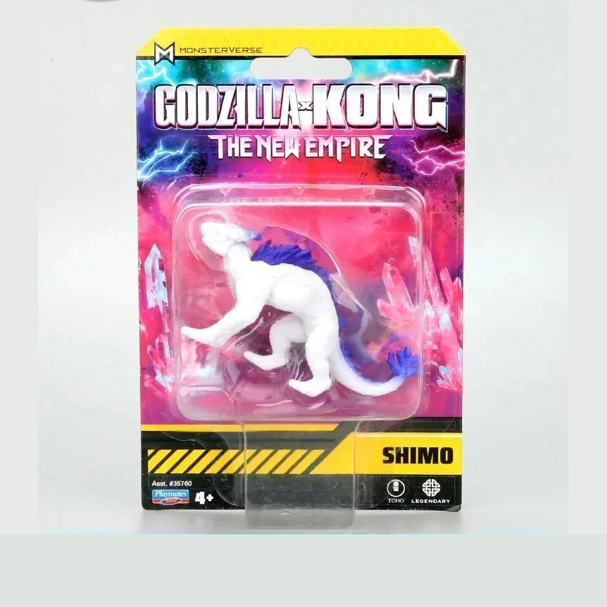 Godzilla VS Kong الإمبراطورية الجديدة مجموعة شخصيات الحركة الصغيرة Suko Doug Skar King Beast Gojira لعبة مجسمة صبي هدايا عيد ميلاد للأطفال