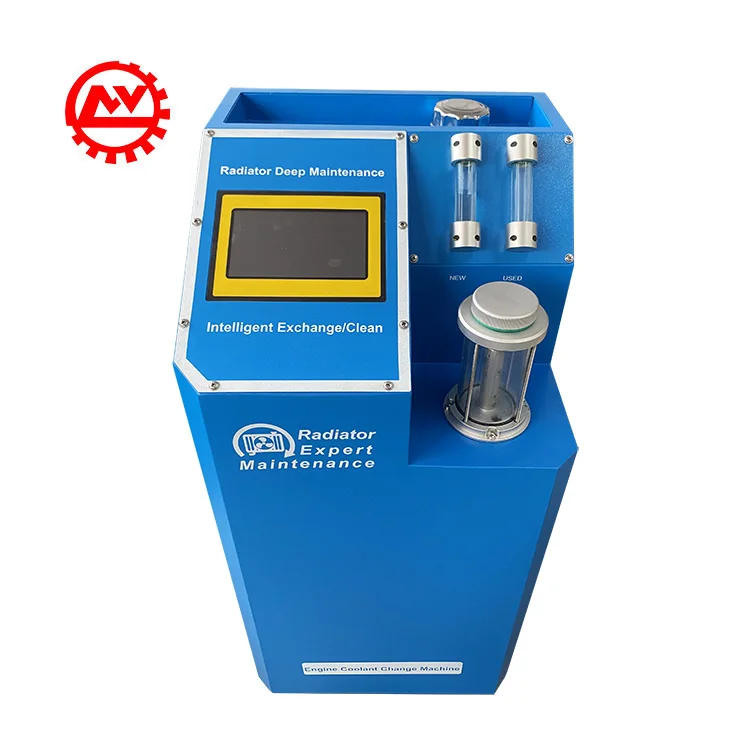 7 Inch Touch Screen Fully Automatic Radiator Cooling System Flush Antifreeze Fluid Replace Coolant Exchange Machine