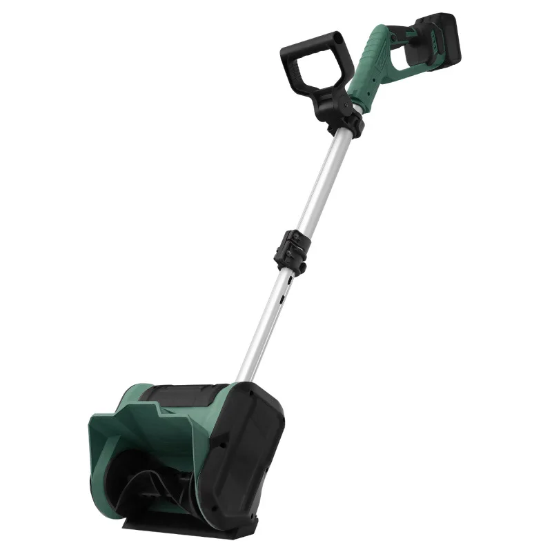 بطارية ليثيوم 20 فولت عالية الطاقة قابلة للطي محراث الثلج قطعة أثرية بلاستيكية متعددة الوظائف لتصفية الثلج بالدفع اليدوي الصناعي DIY