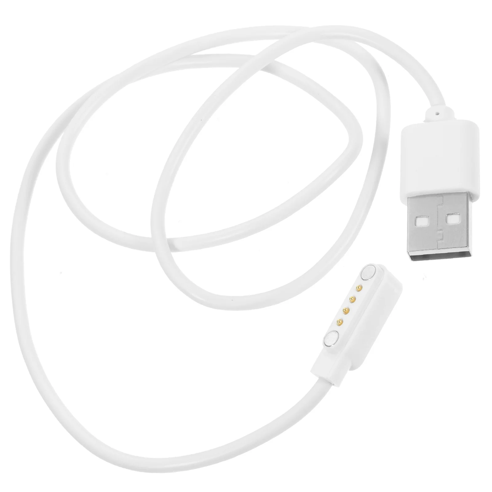 

Magnetic Charging Cable 2 54mm Smartwatch USB Cord Black ABS Copper Material Stable Transmission Travel