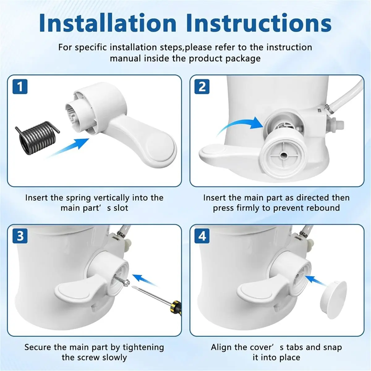 【AT48】 NEW RV Toilet Foot Pedal Replacement for 300 310 311 320 321 Series Toilet,Flush Pedal for RV Toilet Parts