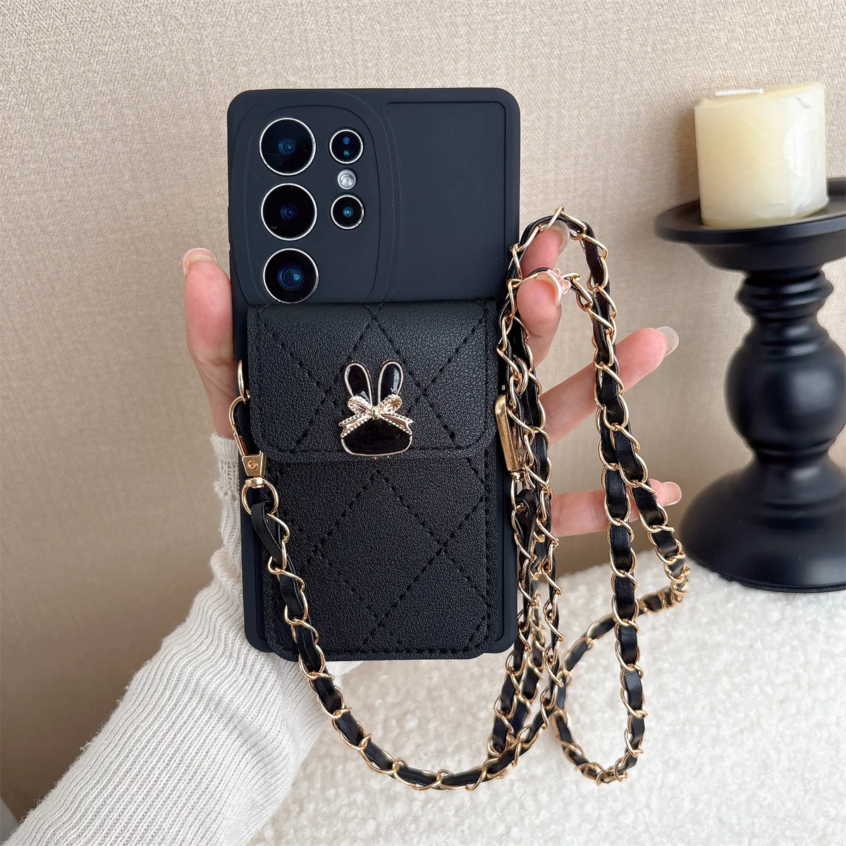 Umhängetasche Kartenhalter Brieftasche Leder Handyhülle für Samsung Galaxy A07 A17 A56 A26 A16 A36 A55 A54 A53 A52S A35 A34 A15 A06 A05