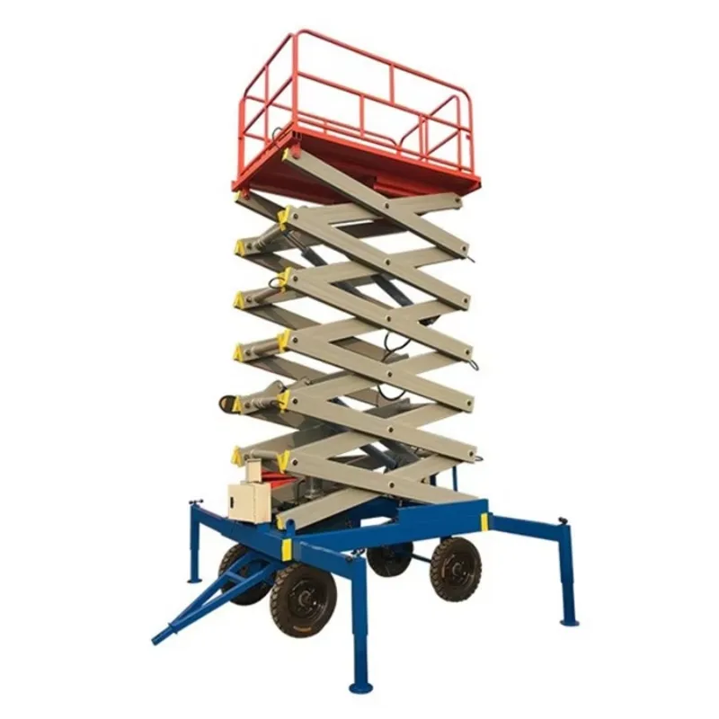 High Quality 2-16m Electric Vertical Platform Lift Mobile Electronic Lift Platform Spring Loaded Lever Lift Platform
