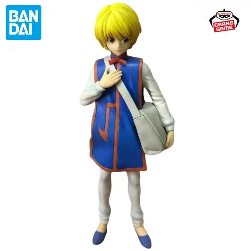 Original BANDAI BANPRESTO HUNTER HUNTER JOUR DU DÉPARTURE Kurapika Anime Figurine Véritable Figurine Jouets Collections Modèle