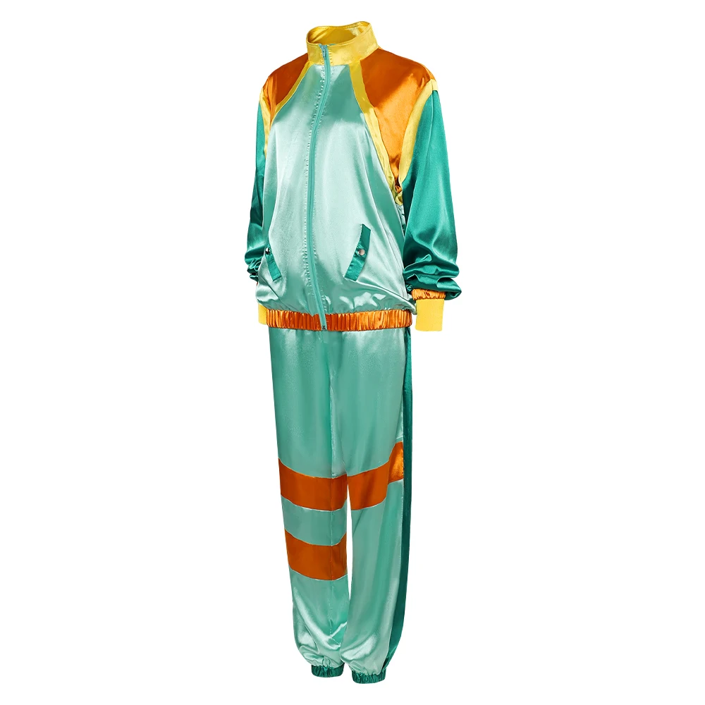 Volwassen Vrouwen Jaren 80 Retro Kostuum Hiphop Disco Sportkleding Cosplay Podiumkleding Outfits Halloween Carnaval Feestpak