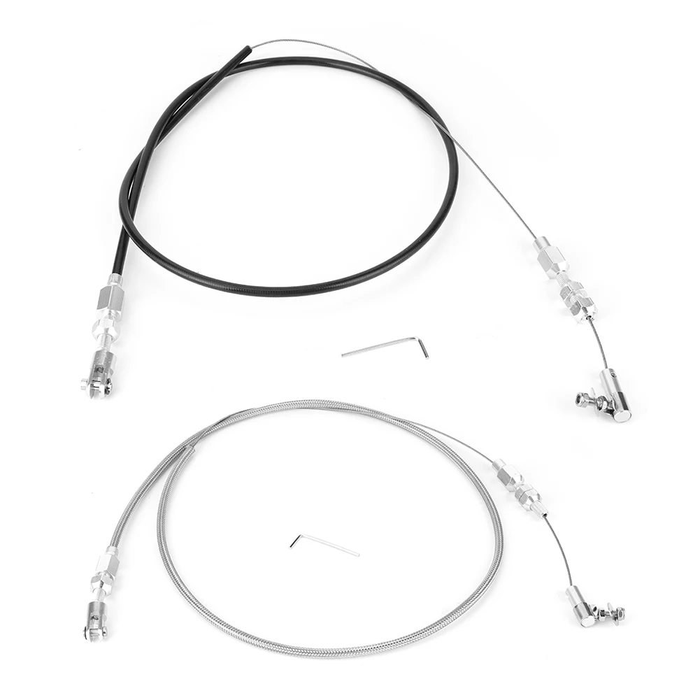 36in Throttle Cable 36in Throttle Cable Universal Replacement Fits for CHEVY / FORD 350 302 SBC Accelerator Cable Throttle Cable