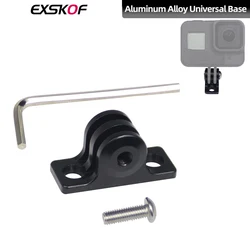 For GoPro Universal Base Connection Mount Fixed Base for GoPro Hero 13 12 11 10 9 8 Insta360 X4 X3 DJI Action 4 3 AKASO SJCAM YI