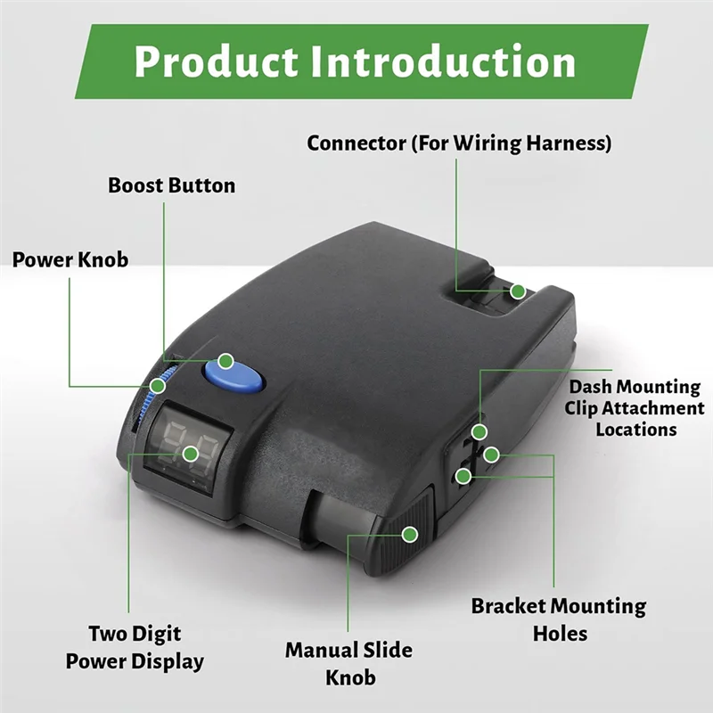 

Для пикапа, пропорциональное электронное управление тормозами 90160, комплект контроллера тормозов прицепа — работает Ford, GM, Chevy, Dodge, RAM