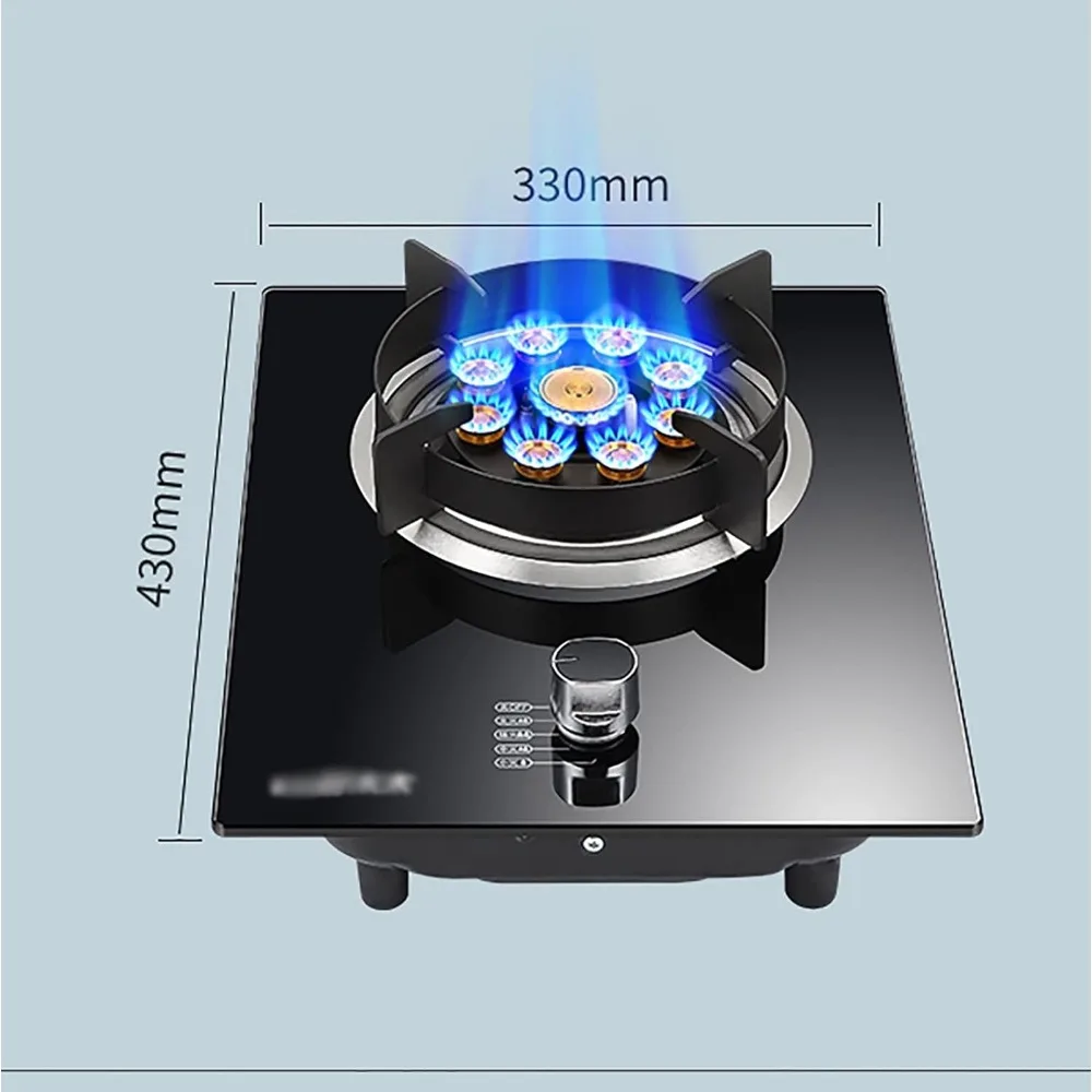 موقد غاز طباخ غاز موقد غاز مدمج |   الطبخ على سطح الطاولة، حماية من اللهب الحراري/إشعال إلكتروني للنبض، غير-