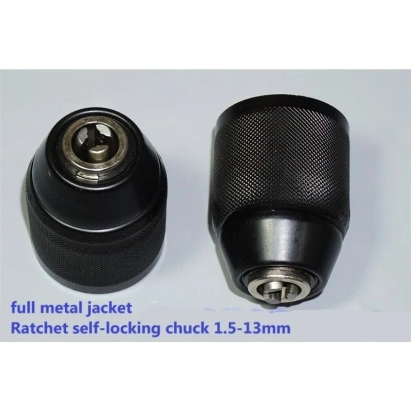 For METABO 1/2 hand tight ratchet drill chuck 12.6mm thread 1.5-13mm clamping drill chuck