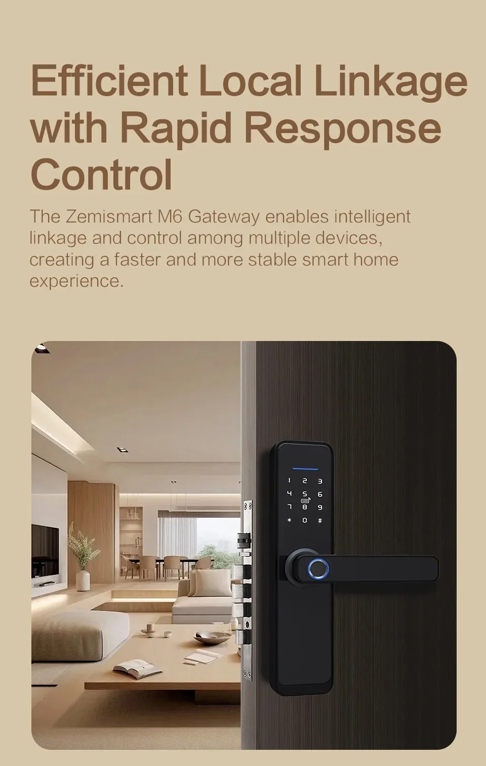 Zemismart Matter Zigbee Thread Hub Smart Home Bridge Matter Gateway Kompatibel mit Tuya App Unterstützt Google Home Smartthings HA – Detail 32