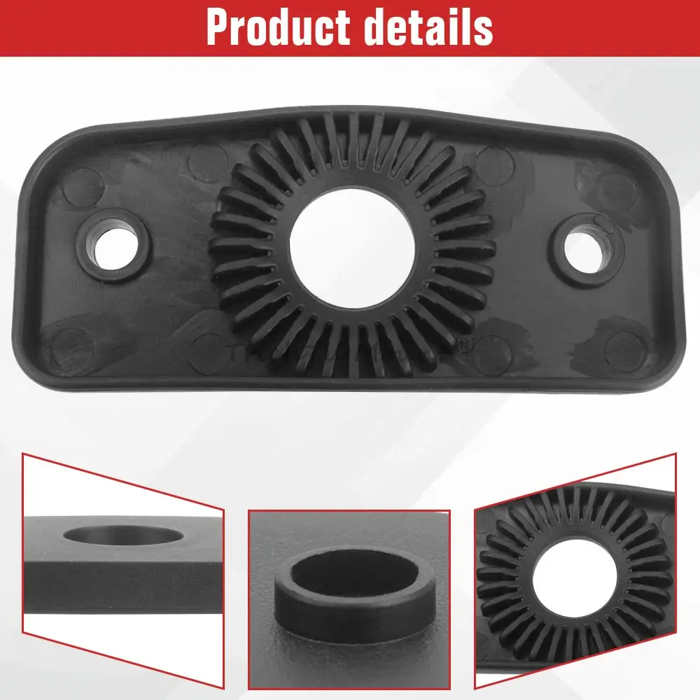 ATV Accessories Plate Cover Latch For Polaris General RZR XP Turbo S 4 900 1000 Sportsman 850 Premium 2014-2026 Black Plastic
